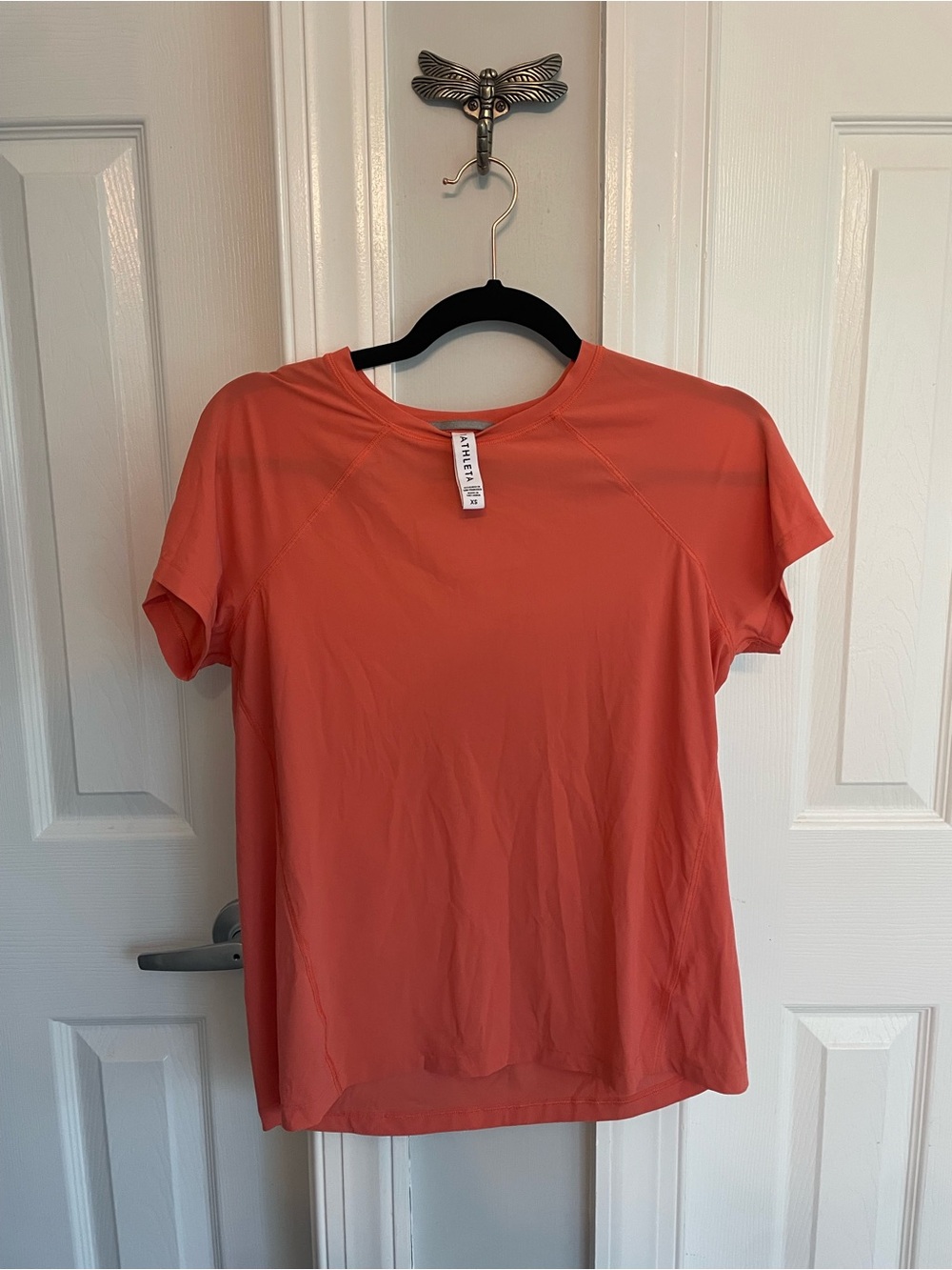 Athleta Coral Short-Sleeve Active Tee